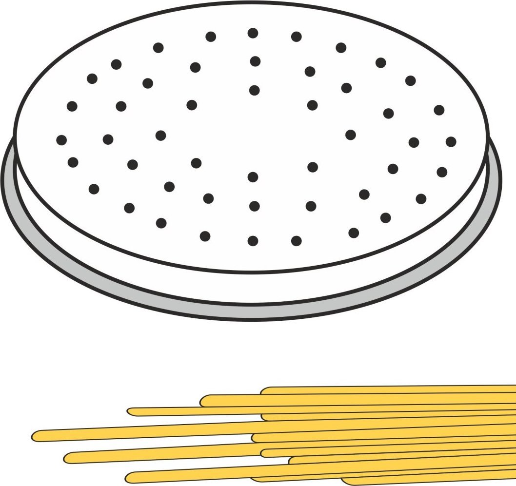 Hendi Końcówka sitko do wyrobu makaronu SPAGHETTI 22 otwory śr. 2 mm MPF2.5/4 - Hendi 229484