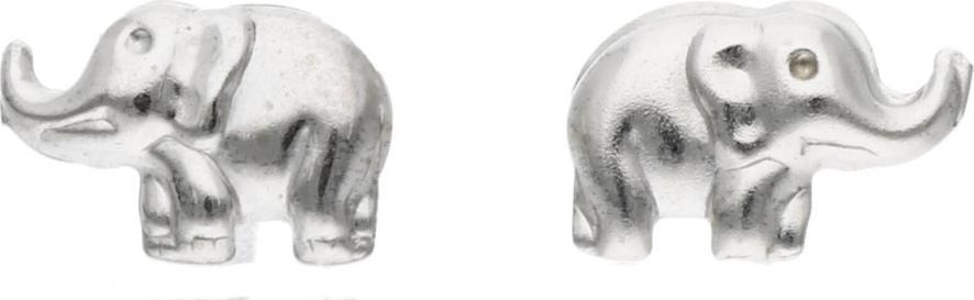 Rosanto Srebrne kolczyki słoniki 925