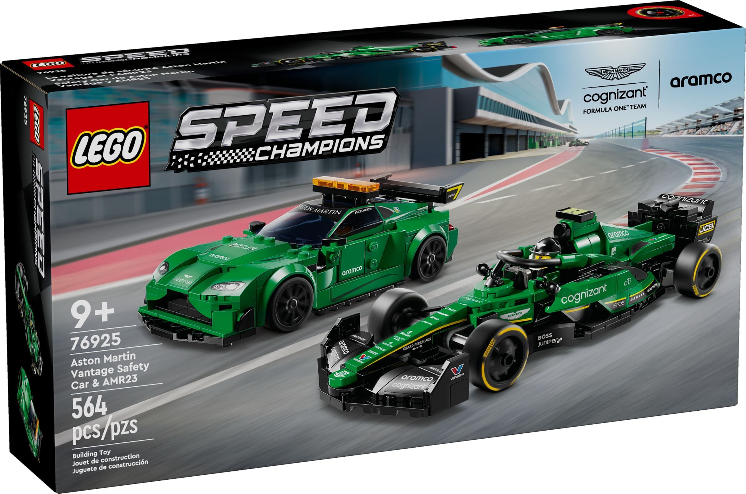 LEGO Speed Champions Samochód bezpieczeństwa Aston Martin i AMR23 (76925)