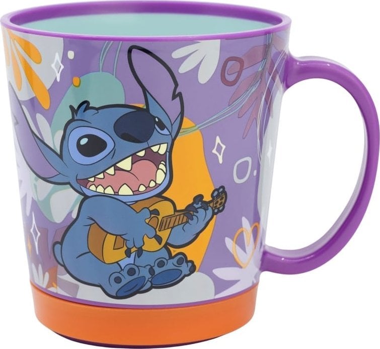 Disney Stitch - Nieprzewracalny kubek Dropsafe z kolekcji Aloha 410 ml