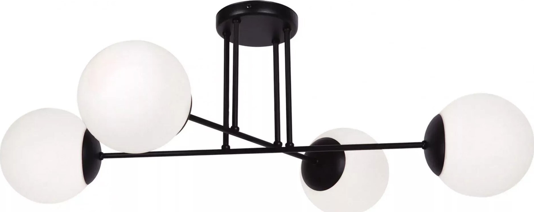 Lampa sufitowa Lumes Lampa sufitowa patyki z okrągłymi kloszami - S803-Fiva