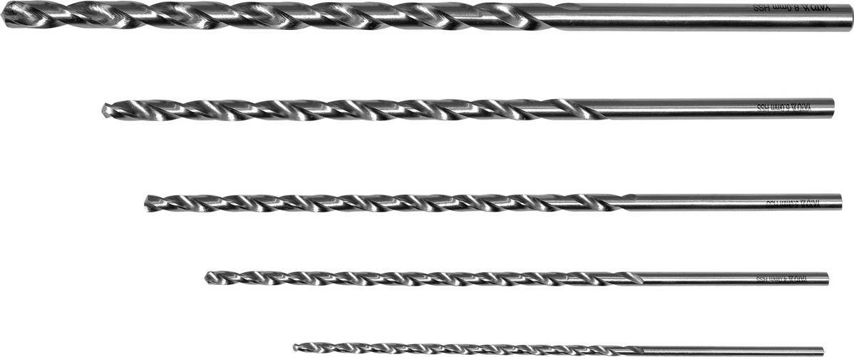 Wiertło Yato YATO WIERTŁO METAL HSS 5szt./3-8mm/DŁUGIE