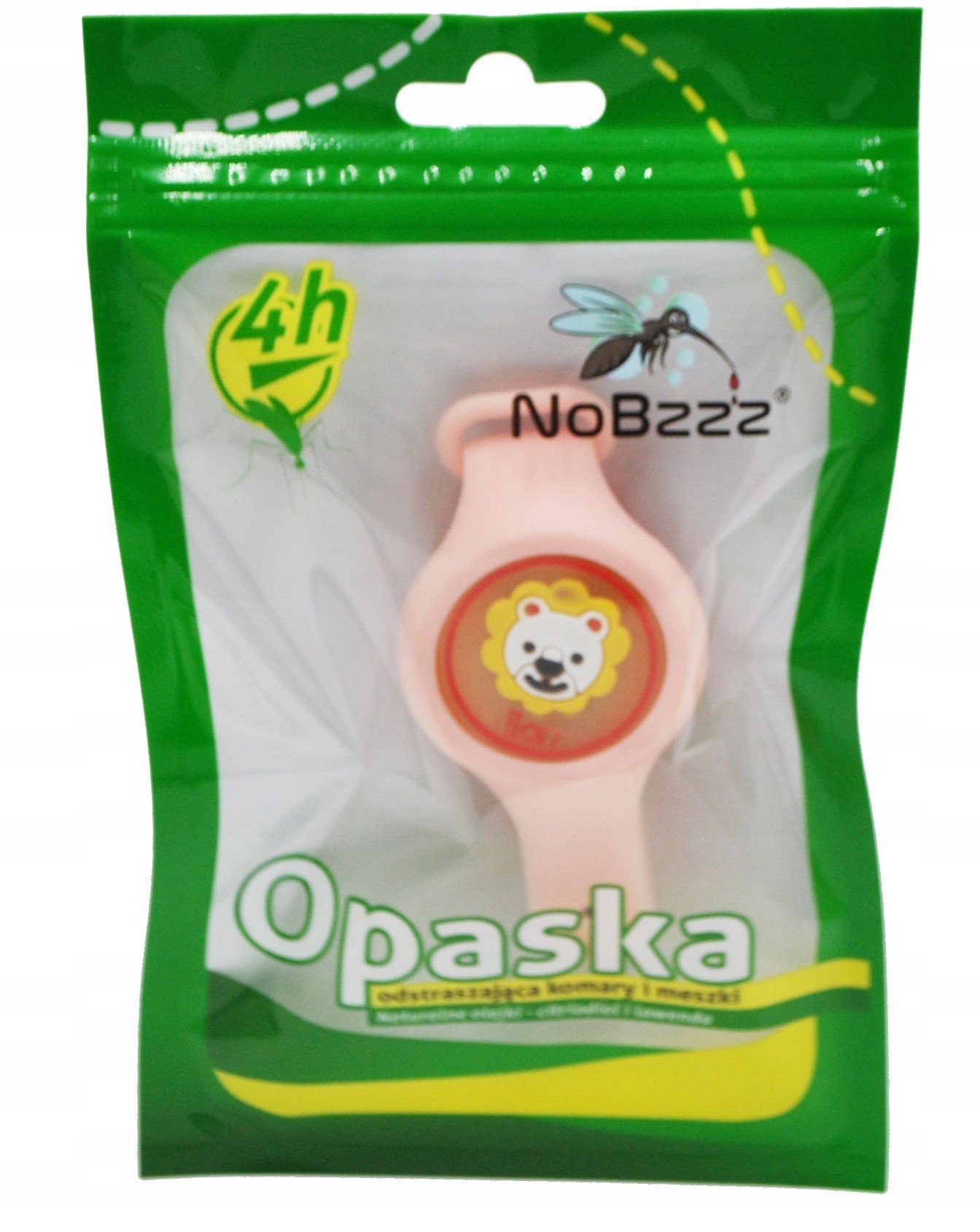 ...NoBzzz OPASKA NA KOMARY i MESZKI DLA DZIECI Lew