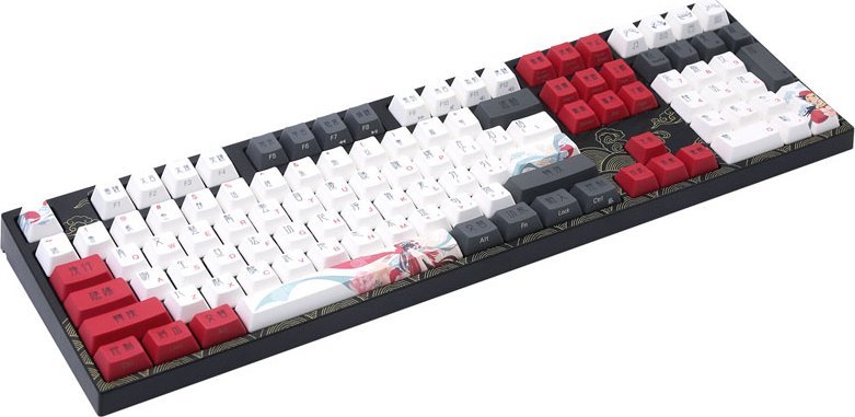 Klawiatura Triton Varmilo VEA108 Beijing Opera Gaming Tastatur, MX-Brown, weie LED - US Layout
