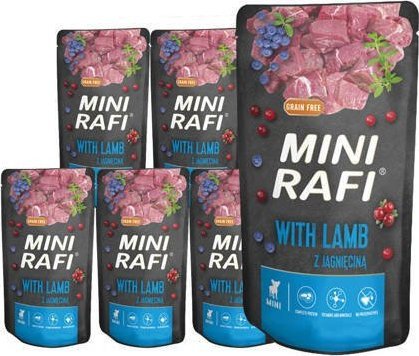 Dolina Noteci DOLINA NOTECI Mini Rafi z jagnięciną 10x150g