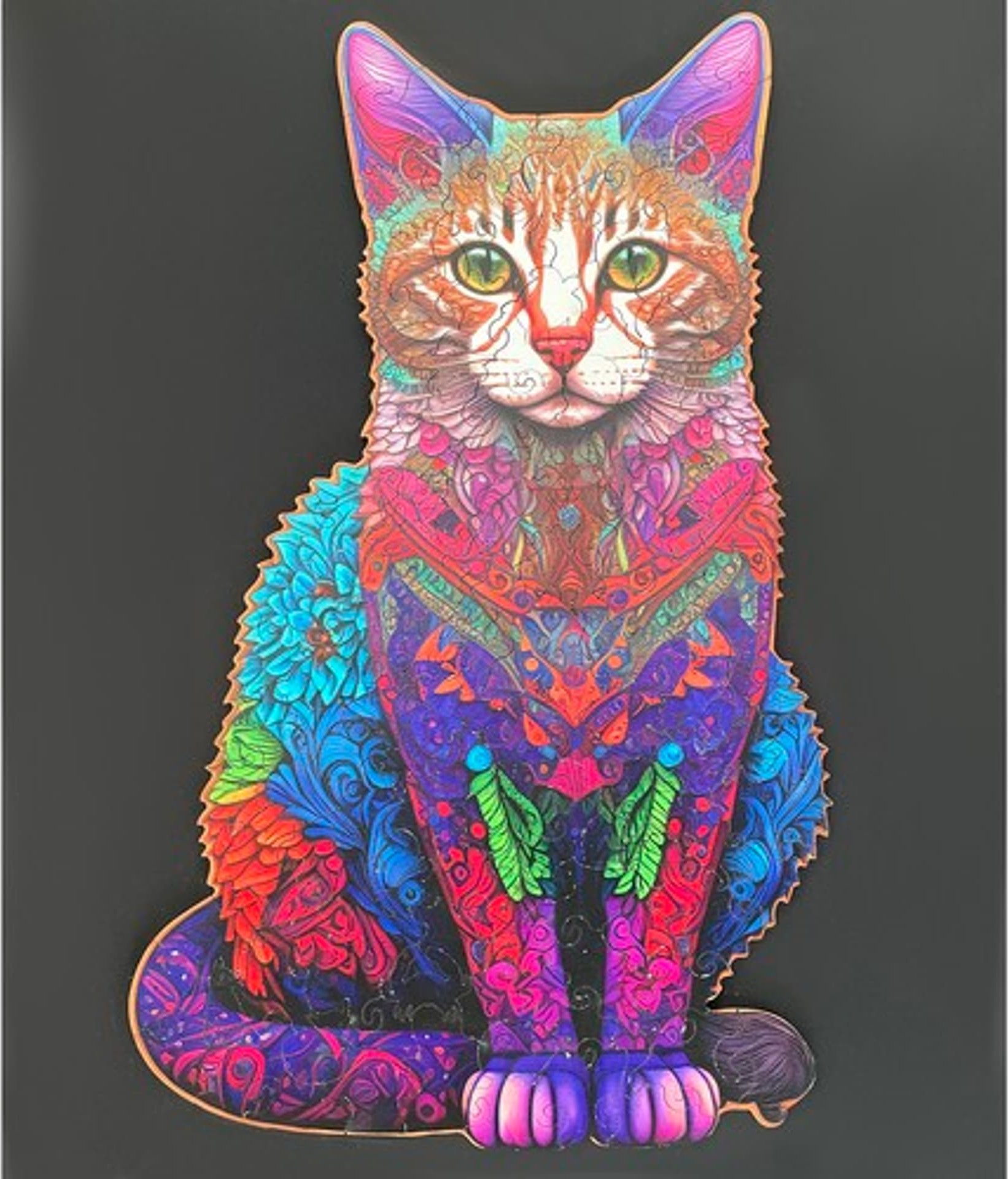 Kruzzel Układanka drewniana- puzzle (22878)