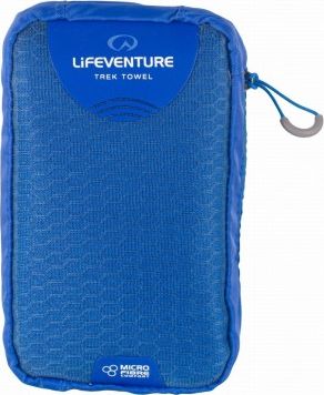 Lifeventure Ręcznik szybkoschnący MicroFibre Trek Large niebieski
