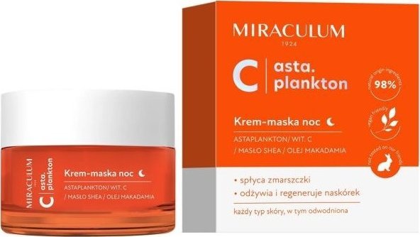 Miraculum Krem-maska na noc Asta plankton C 50 ml