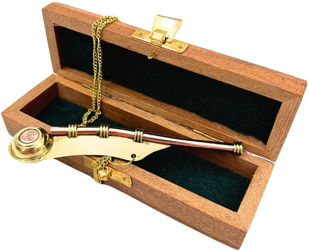 Gwizdek Bosmański w Pudełku Drewnianym NC103186