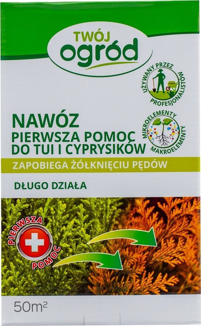 Twój Ogród Nawóz do Tui i Cyprysików 1kg długodziałający