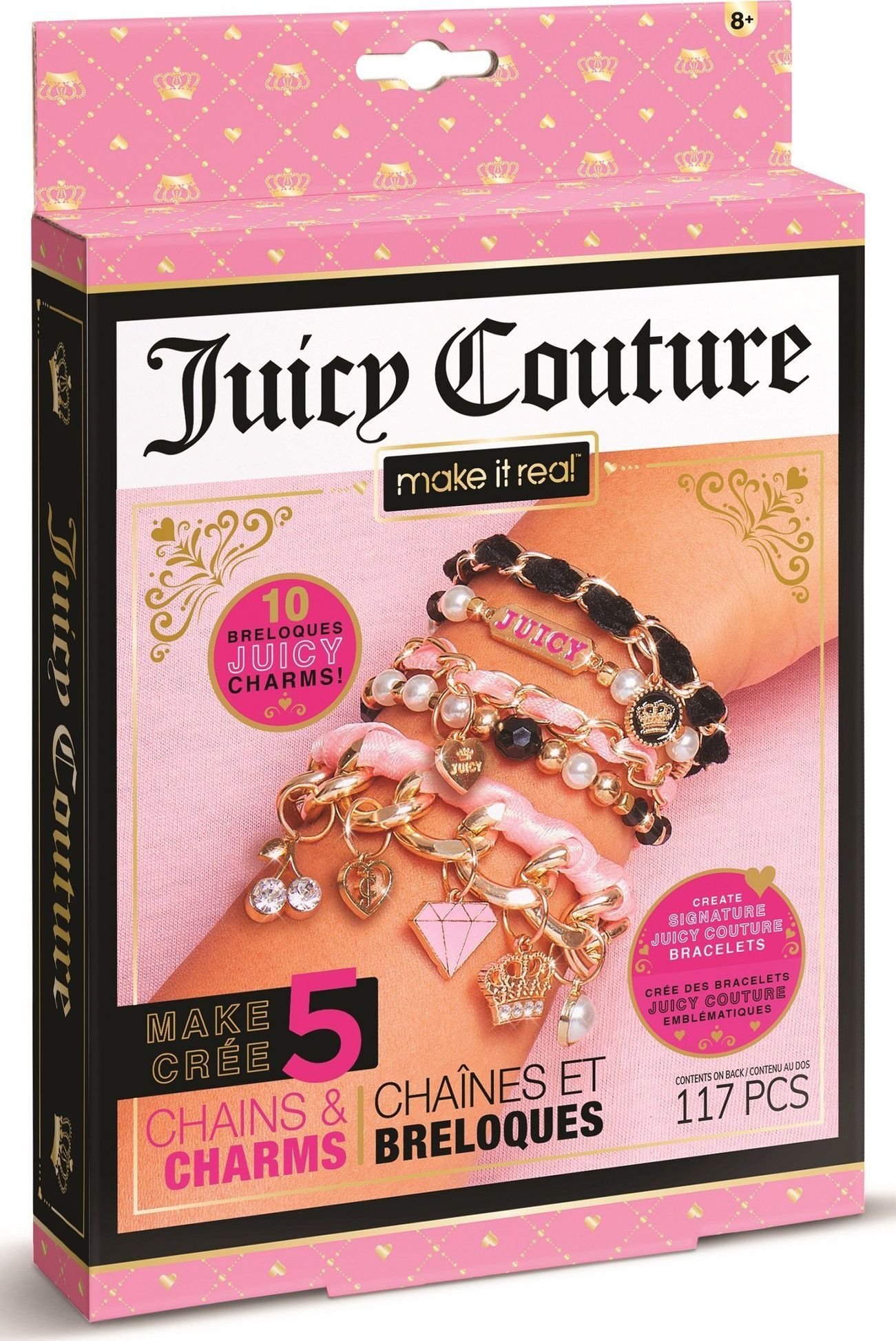 Make it real Make it Real Zestaw do tworzenia bransoletek Juicy Mini Chains & Charms