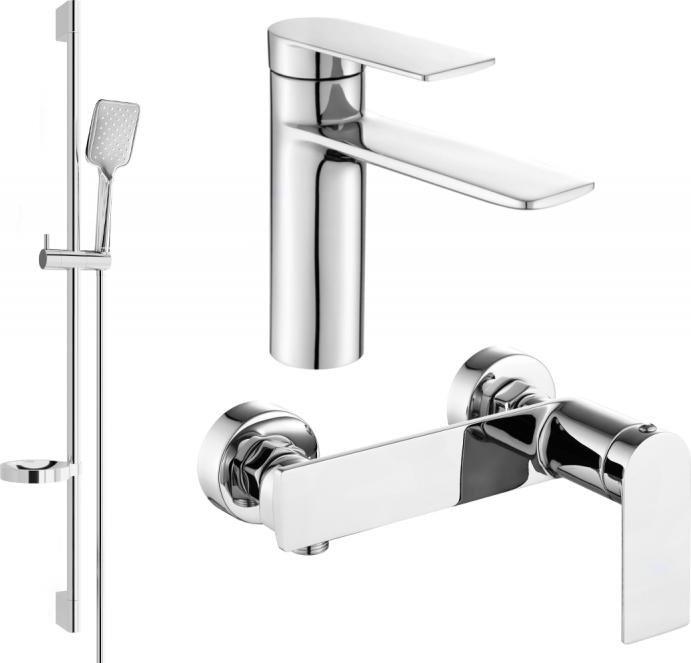 Mexen Mexen Zero DS62 zestaw prysznicowy, chrom - 71104DS62-00