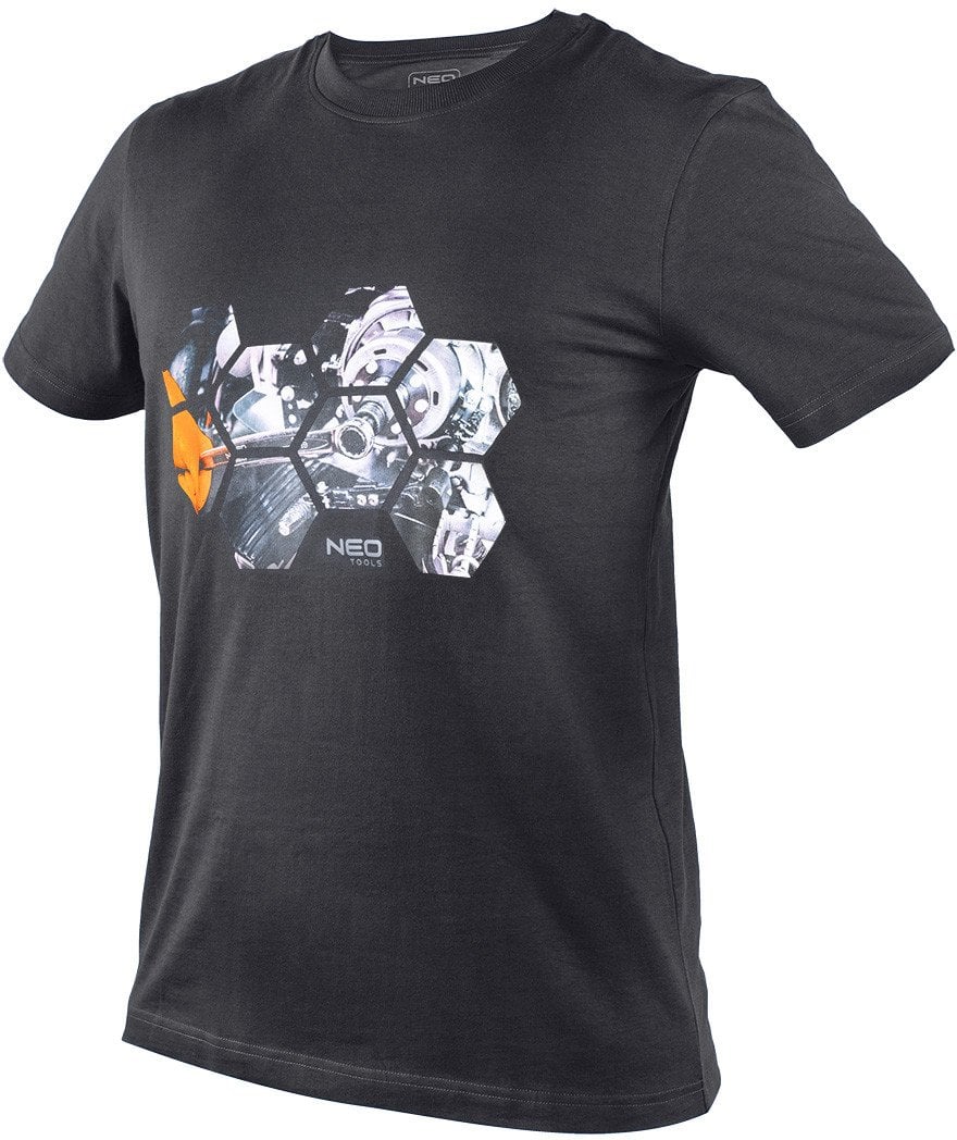 T-shirt z nadrukiem, warsztat, rozmiar M