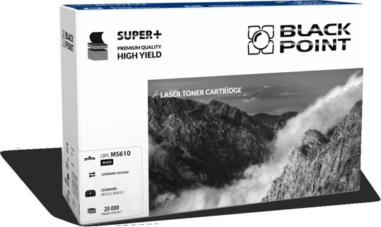 Toner Black Point LBPLMS610 Black Zamiennik 50F2U00 (LBPLMS610)
