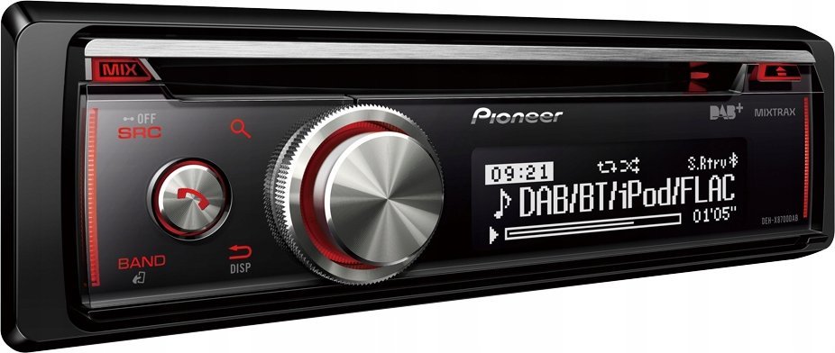 Radio samochodowe Pioneer DEH-X8700DAB CD-Tuner/AUX/USB/Bluetooth/iPod/DAB+