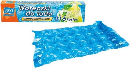 Ravi Woreczki do lodu samozamykajace