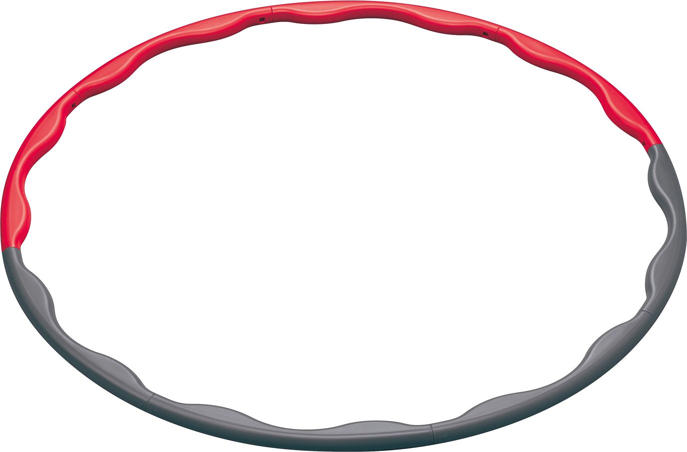 Body Sculpture Hula-Hop z wypustkami 90cm szare