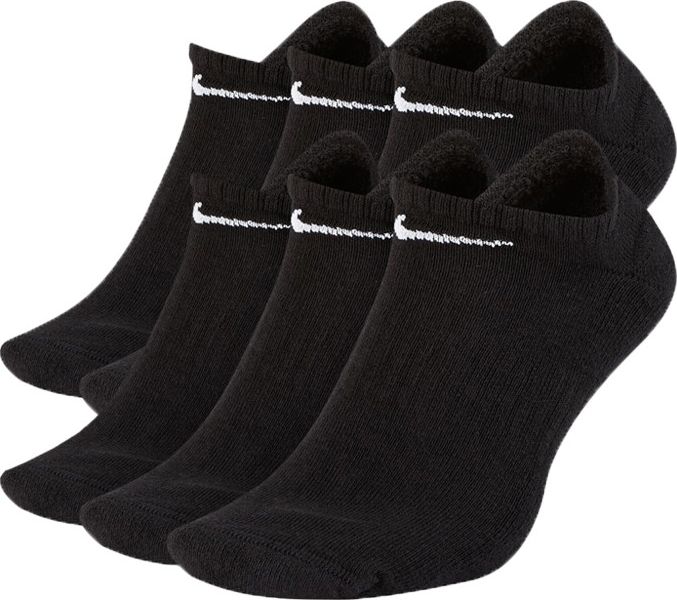 Nike Nike Everyday Lightweight NS 6Pak skarpety niskie 010 : Rozmiar - 39 - 42 (SX7679-010) - 11342_166368