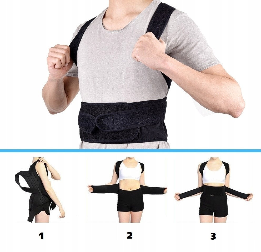 KOREKTOR WAD POSTAWY STABILIZATOR PLECÓW SOLIDNY