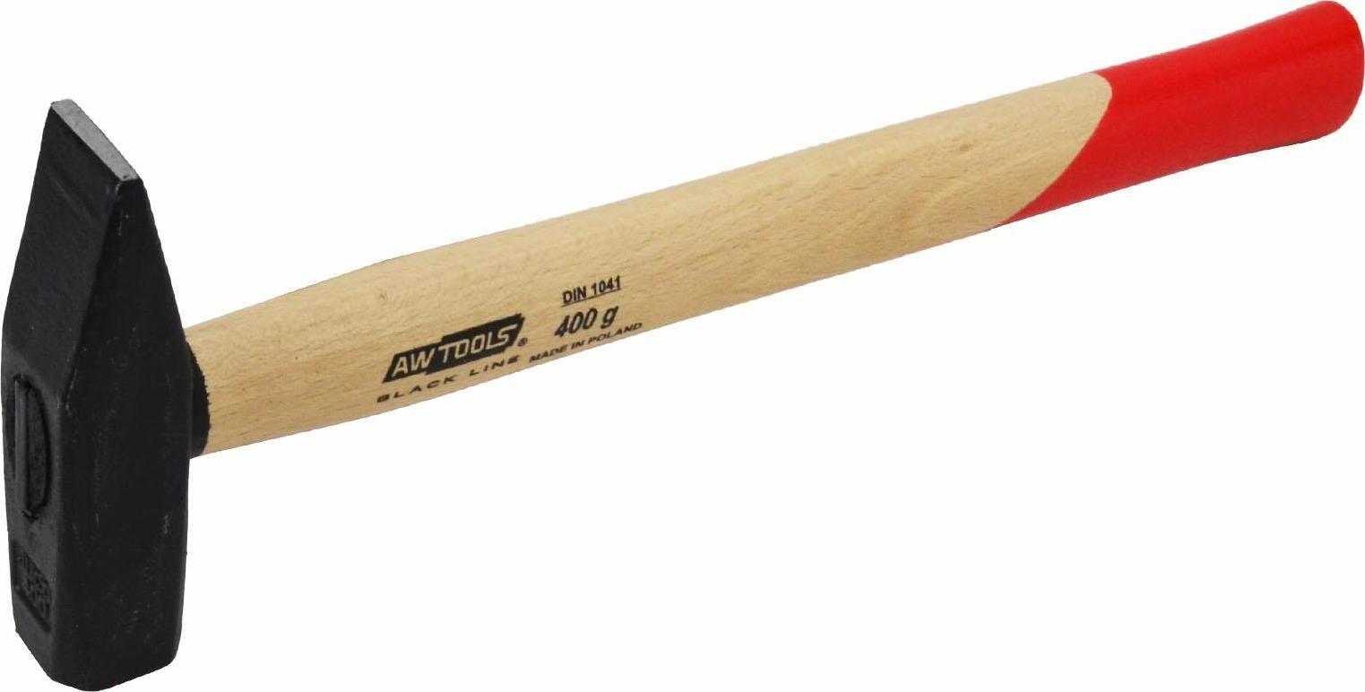 AWTools AWTOOLS MŁOTEK ŚLUSARSKI 0,4 kg TRZONEK DREWNIANY BLACK LINE AW32034BL