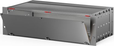 SCHROFF Panel przedni SCHROFF, ekranowany, dolny na zawiasach, 3 U, 63 U, 2,5 mm, al, anodowany przód, przewodzący tył