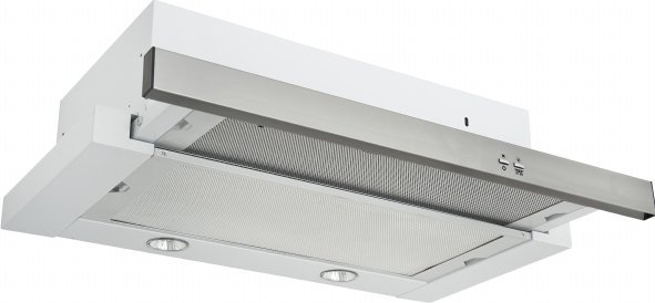 Okap Silverline SILVERLINE Zeus SL 1151 CV RF - Hætte - teleskopisk - bredde: 60 cm - dybde: 30.5 cm - udsugning - stål