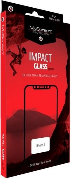 MyScreen Protector ImpactGLASS Edge 3D dla iPhone 7/8 biały