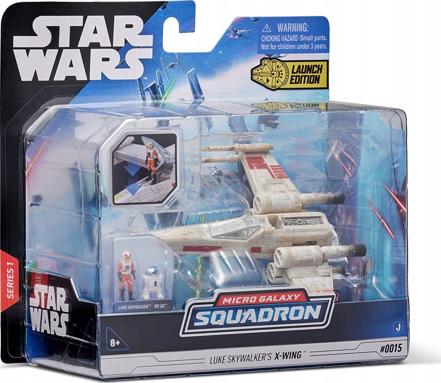 Figurka Star Wars GWIEZDNE WOJNY Star Wars X-Wing Luke Skywalker Red 5, pojazd