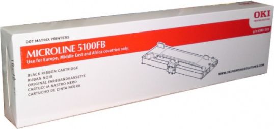 OKI Taśma do drukarki Microline 5100FB czarna (43821103)