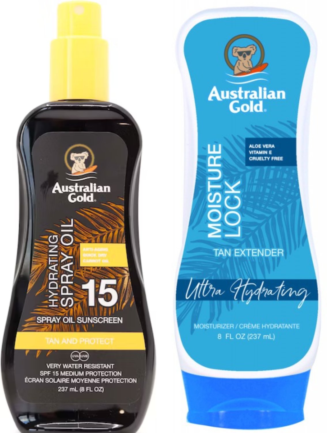 Australian Gold SPF15 Olejek W Sprayu + Moisture Lock 237ml