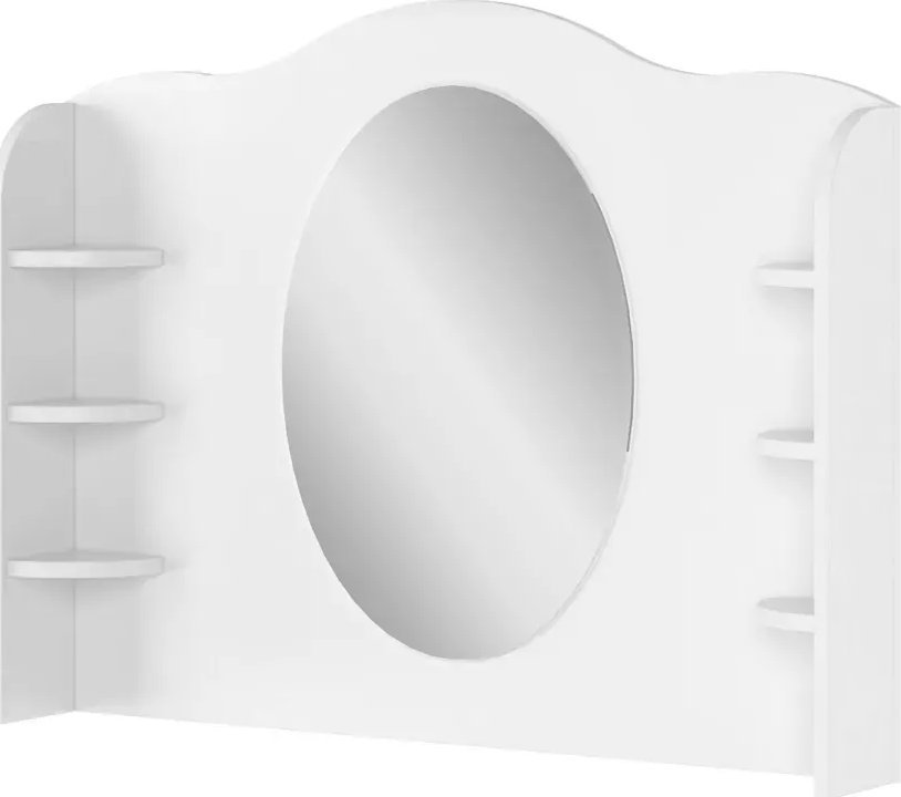 Lenart Biała nadstawka do toaletki z lustrem - STORY SO-06