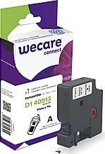 Armor WECARE Taśma ARMOR do DYMO S0720680, czarny/biała, 9mm x 7m