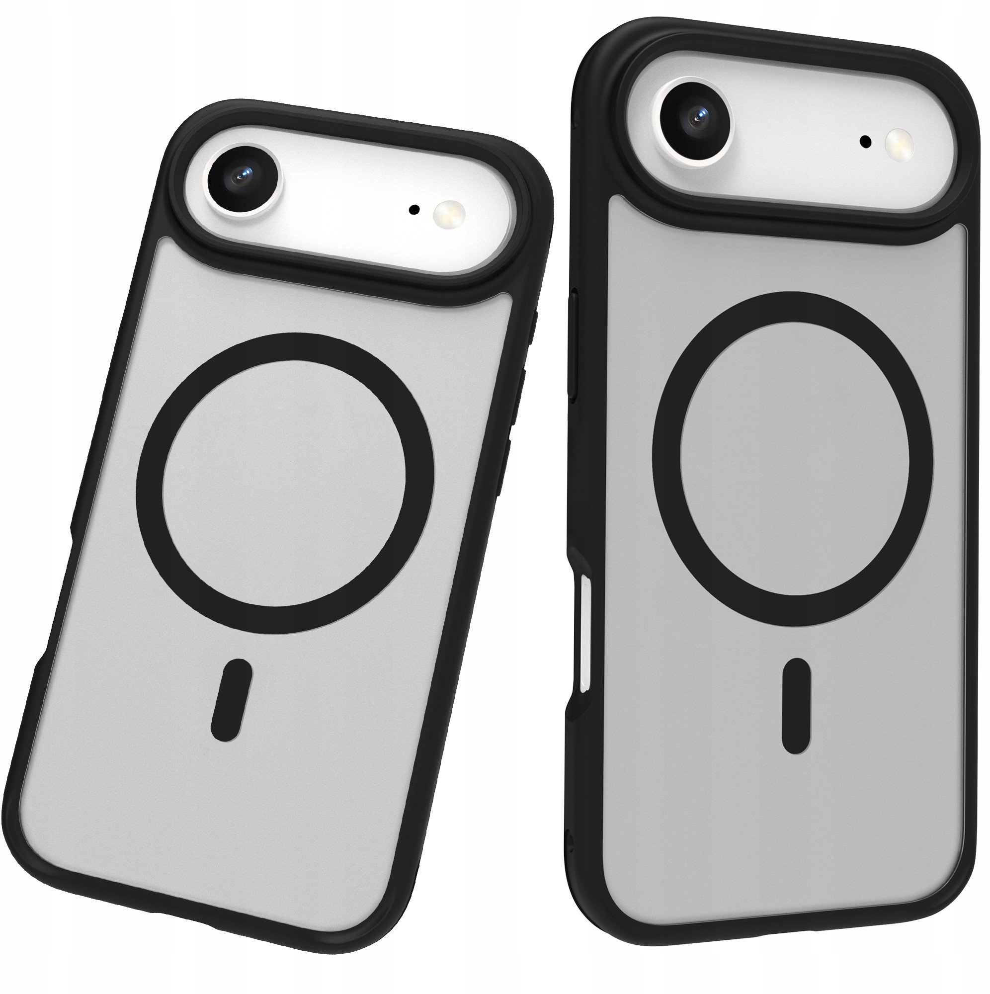 Etui Roobix Dusky MagSafe do iPhone 17 Air - czarne matowe