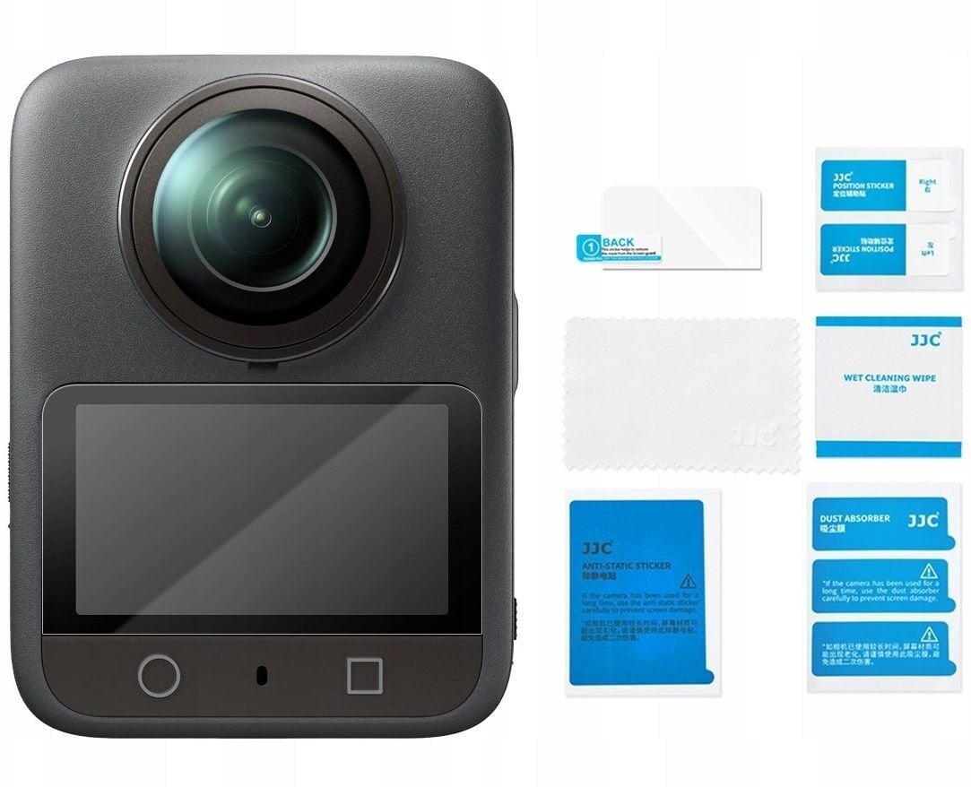 JJC Osłona Na Ekran Lcd Szkło Ochronne Hartowane Zestaw Do Dji Osmo 360 / Gsp-dj360