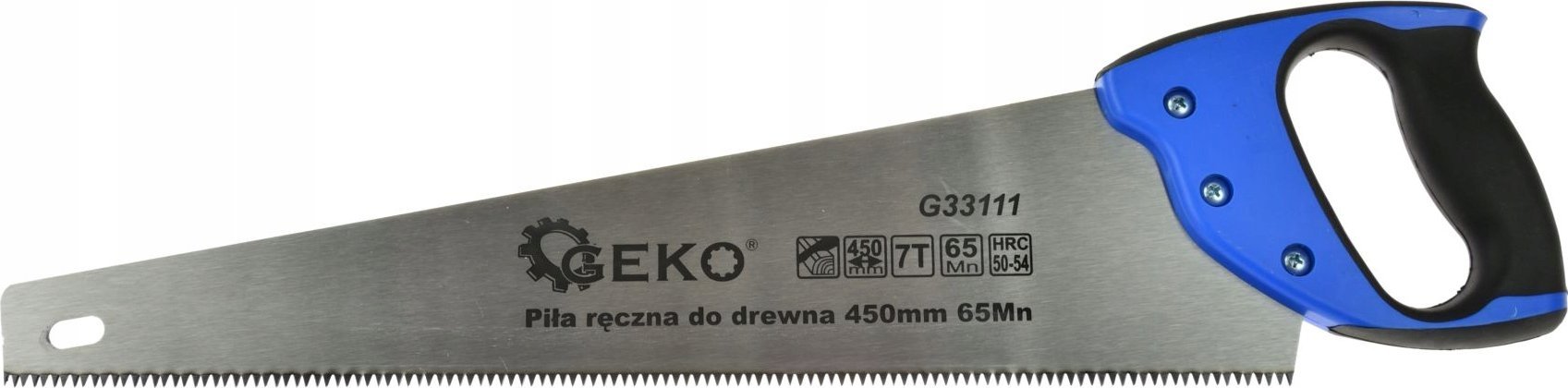 Geko Piła ręczna do drewna 450mm 65Mn (40)