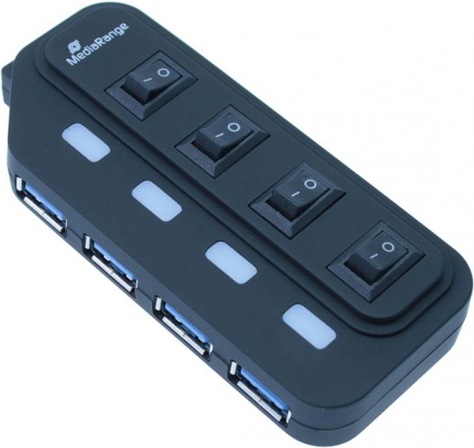 HUB USB MediaRange 4x USB-A 3.0 (MRCS505)