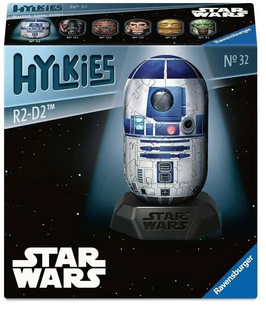 Puzzle 3D Hylkies: Star Wars R2-D2 EDUKAMP