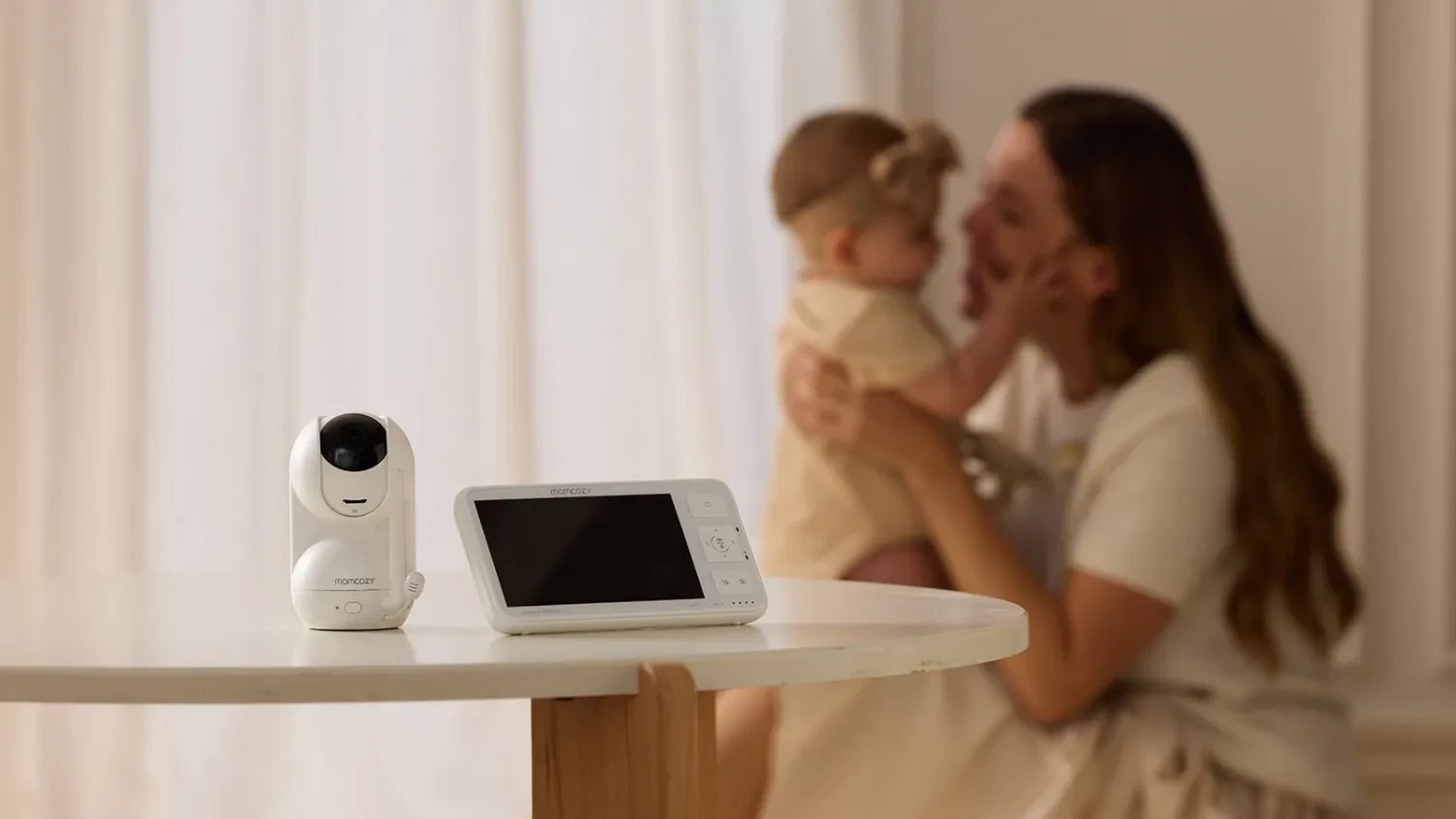 Momcozy BM03 Video Baby Monitor | Niania Elektroniczna | 5.5", 1080 Full HD