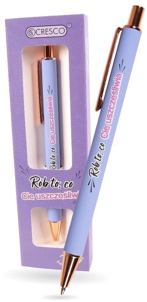 Długopis automatyczny Rób to, co się uszczęśliwia