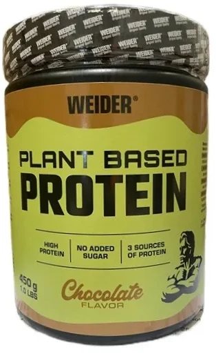 Weider - Odżywka Białkowa, Plant Based Protein, Czekolada, Proszek 450g
