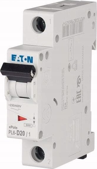 Eaton PL6-D20/1 WYŁ.NADPRĄDOWY 6KA