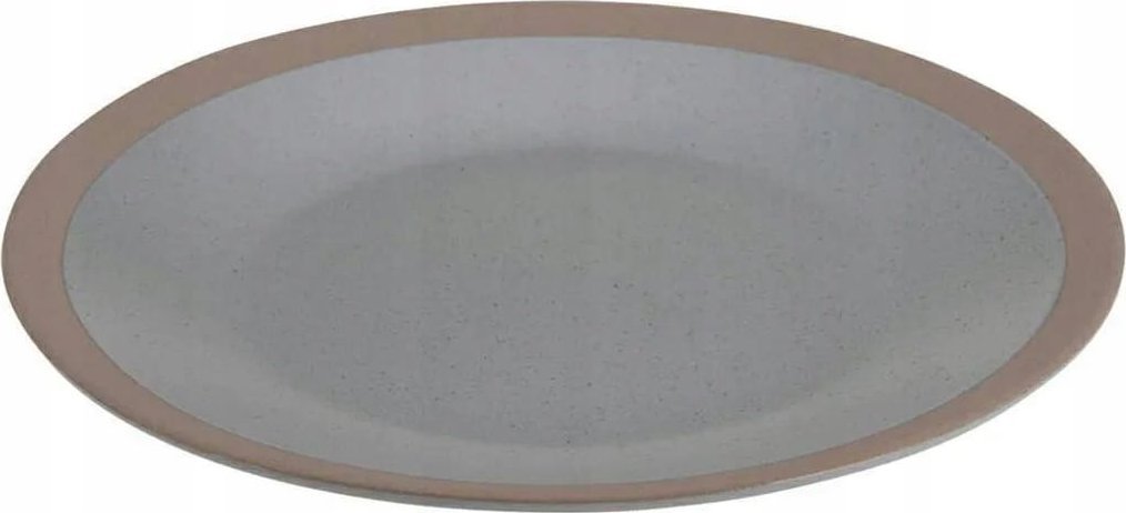 Talerz kamionkowy płytki deserowy 18cm boho