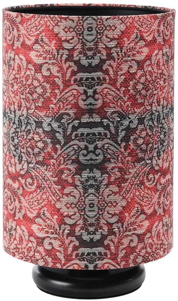 Lampa stołowa RETRO-D czerwona/czarna BPS KONCEPT
