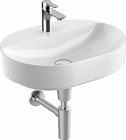 Umywalka Koło Umywalka Stawiana Na Blat Koło Variform 60x45cm (500.778.01.6)