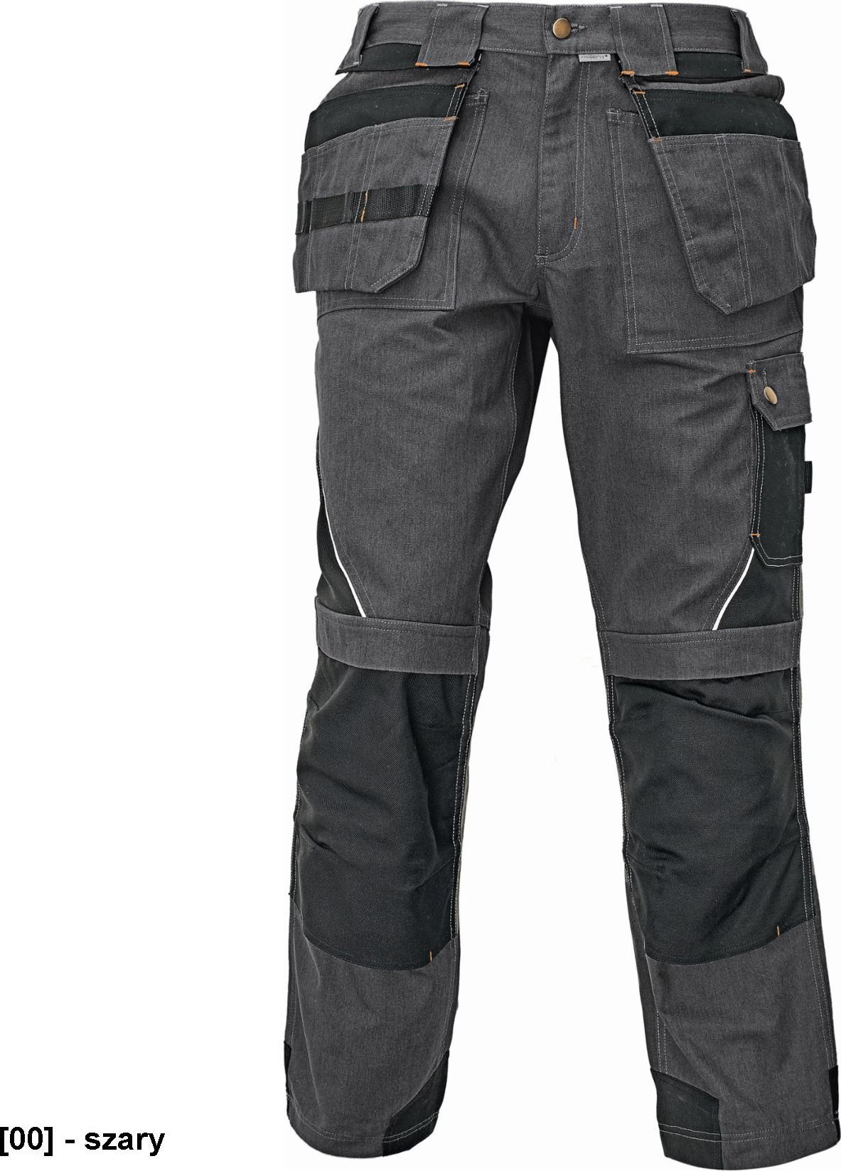 CERVA LAHR - spodnie - szary 46