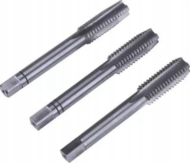 Dedra Gwintowniki M8 kpl 3szt