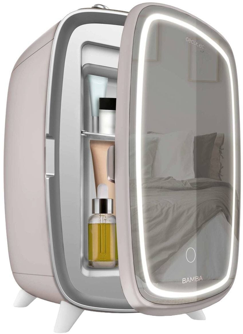 Cecotec Lodówka kosmetyczna Bamba CoolingBeauty 6000 Mirror Różowy