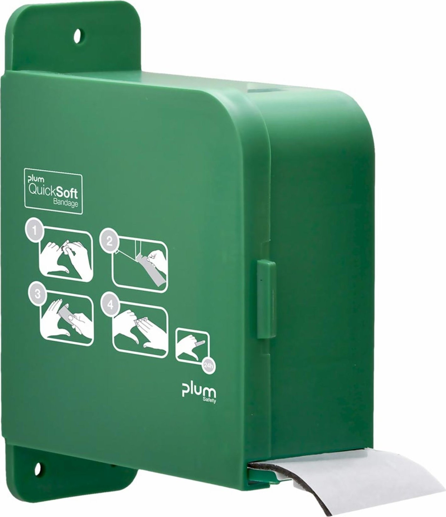 Plum PLQS-DB - Dozownik z bandażem QuickSoft wymiary bandaża 5,5cm x 5m przeznaczony do ochrony palców i stawów - beżowy