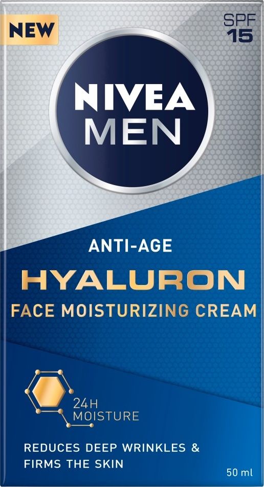 Nivea Men Hyaluron przeciwzmarszczkowy krem do twarzy 50ml