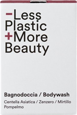 Energy& Detox płyn do mycia ciała w kostce - Czerwone Owoce SAPONE DI UN TEMPO